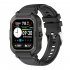 H30 Smart Watch Bluetooth Call Electronic Pedometer Heart Rate Blood Oxygen Monitoring Sports Smartwatch Black