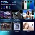 H40 S30U  7 3 Inch Large Screen Smartphone 2gb 16gb Facial Recognition Smart Phone Blue  US Plug 