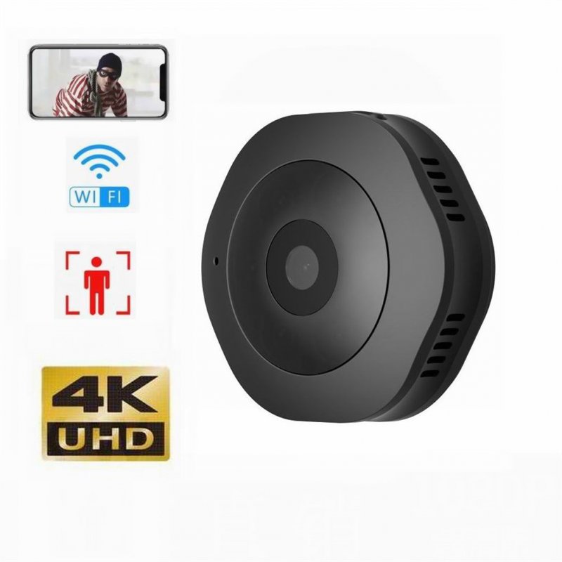 H6 HD Wireless Wifi Camera Night Vision 1080p Motion Remote Monitor Network Intelligent Video Recorder black