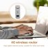 H760r 4G USB WiFi Adapter Wireless Network Adapter 4G Mobile WiFi Router USB 150Mbps WiFi Hotspot Supports 8 Device Connections For Desktop Laptop PC White