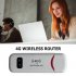 H760r 4G USB WiFi Adapter Wireless Network Adapter 4G Mobile WiFi Router USB 150Mbps WiFi Hotspot Supports 8 Device Connections For Desktop Laptop PC White