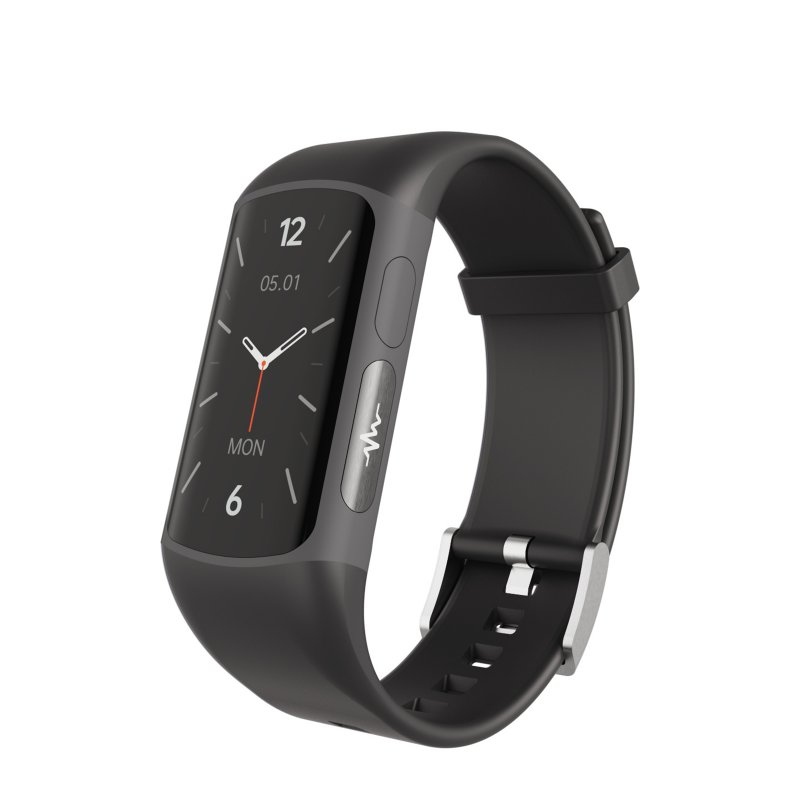 H8 Smart Watch For Women Men Make/Answer Call ECG Heart Rate Blood Oxygen Monitor 1.47” Full Touch Screen Activity Tracker black