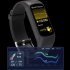 H8 Smart Watch For Women Men Make Answer Call ECG Heart Rate Blood Oxygen Monitor 1 47    Full Touch Screen Activity Tracker black