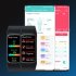 H8 Smart Watch For Women Men Make Answer Call ECG Heart Rate Blood Oxygen Monitor 1 47    Full Touch Screen Activity Tracker black