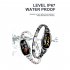 H8 Women Smart Watch Ip67 Waterproof Heart Rate Monitor Bluetooth Sport Fitness Bracelet Ladies Watches Silver
