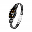 H8 Women Smart Watch Ip67 <span style='color:#F7840C'>Waterproof</span> Heart Rate Monitor Bluetooth <span style='color:#F7840C'>Sport</span> Fitness Bracelet Ladies Watches Black