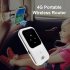 H80 3G 4G LTE Router Pocket 150Mbps WiFi Repeater Signal Amplifier Pocket Mobile Hotspot With SIM Card Slot For Outdoor Travelers White