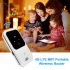 H80 3G 4G LTE Router Pocket 150Mbps WiFi Repeater Signal Amplifier Pocket Mobile Hotspot With SIM Card Slot For Outdoor Travelers White