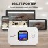 H807 Portable 4G LTE USB WiFi Router 150Mbps Mini 4G LTE Portable WiFi Router with SIM Ports 2100mAh Battery Smart Router