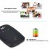 H808 4G Router Pocket 150Mbps WiFi Repeater Signal Amplifier Pocket Mobile Hotspot With SIM Card Slot Built In Battery For Outdoor Travelers black