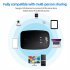 H808 4G Router Pocket 150Mbps WiFi Repeater Signal Amplifier Pocket Mobile Hotspot With SIM Card Slot Built In Battery For Outdoor Travelers black