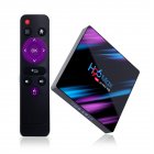 H96 Max 3318tv Box Hd 4k Android Wifi Set top Box Quad Core 64 Bit Cortex a53 10 100 Standard Rj 45 Tvbox EU Plug 2GB 16GB