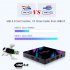 H96 Max 3318tv Box Hd 4k Android Wifi Set top Box Quad Core 64 Bit Cortex a53 10 100 Standard Rj 45 Tvbox UK Plug 4GB 32GB