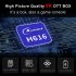 H96 Max H616 Top  Box Dual band Wifi Android  10 0 TV  Box 4 32g 4 32G British plug