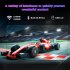 H96 Max V12 Set top Box android 12 0 Rk3318 5GWiFi Dual band Tv Player with RC Blue US Plug 4 64GB