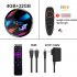 H96 Max X3 Smart Android TV BOX Android 9 0 Smart Box 8K Amlogic S905X3 Wifi 1000M 4k Media Player black 4GB   32GB with G10 voice remote control