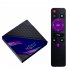 H96 Mini V8 Rk3228a 4k Smart Tv Box with Infrared Remote Control Support 1080p Wifi Quad Core US Plug 1 8gb