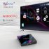H96 max 3318 Quad Core 4 64G Android 9 0 HD Smart Network Media Player TV Box EU plug
