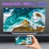 H96max V56 Smart Set top Box Gigabit android Quad Core 12 8k Bluetooth Media Player H96 V58 Tv Box Black EU Plug 8 64G