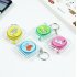 HC 11420 Tape Measure Portable Transparent Ribbon Telescopic Ruler Random Color