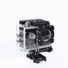 HD 1080P Sport Camera 170 degree Wide angle Lens Waterproof Diving Video Camera Black 1012 1248