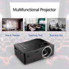 HD 1080P TFT LCD Home Mini Projector TV Multi Media Player Theater Home Cinema Video Projector