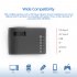 HD 1080P TFT LCD Home Mini Projector TV Multi Media Player Theater Home Cinema Video Projector