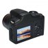 HD 1080P Video Camcorder Handheld Digital Camera 16X Zoom Digital Camera black