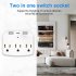 HD 1080P Wall Outlet Wifi Mini Camera Type C Usb Socket Base Night Vision Remote Monitoring Wireless Camcorder