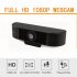 HD 1080P Webcam Camera with MIC Clip on  USB2 0 3 0 for Computer PC Laptop Professional Black 1080P