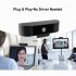 HD 1080P Webcam Camera with MIC Clip on  USB2 0 3 0 for Computer PC Laptop Professional Black 1080P