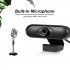 HD 1080P Webcam Q6 Computer Camera with Microphone Driver free Video Webcam HD1080P