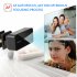 HD 1080P Webcam with Microphone Computer Pc WebCamera for Live Broadcast Video Conference Work black