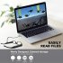 HD 1080p Video Camera Glasses USB Powered Potable Video Recorder Invisible Mini Camera Glasses Black