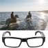 HD 1080p Video Camera Glasses USB Powered Potable Video Recorder Invisible Mini Camera Glasses Black