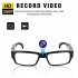 HD 1080p Video Camera Glasses USB Powered Potable Video Recorder Invisible Mini Camera Glasses Black