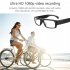 HD 1080p Video Camera Glasses USB Powered Potable Video Recorder Invisible Mini Camera Glasses Black