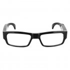 HD 1080p Video Camera Glasses USB Powered Potable Video Recorder Invisible Mini Camera Glasses Black