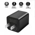 HD 1080p Wall Mini Usb Charger Camera Monitor Home Security Surveillance Video Recorder S1 US Plug Direct Record