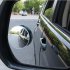 HD 360 Degree Wide Angle Adjustable Car Rear View Convex Mirror Auto Rearview Mirror Vehicle Blind Spot Rimless Mirrors  Silver