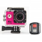 HD 4K WIFI Action Camera 1080p 60fps Mini Cam 30M Waterproof Go Sport DVR Extreme Pro Cam Pink