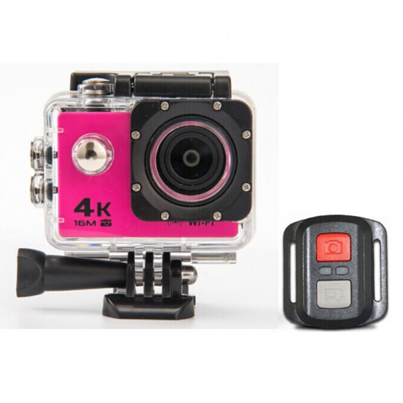 HD 4K WIFI Action Camera Pink