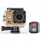 HD 4K WIFI Action Camera 1080p 60fps Mini Cam 30M Waterproof Go Sport DVR Extreme Pro Cam Gold