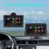 HD 7 inch Car Radio Multimedia Video Player Touch Screen Display for Carplay android Auto airplay Black