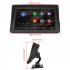 HD 7 inch Car Radio Multimedia Video Player Touch Screen Display for Carplay android Auto airplay Black