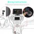 HD 7 inch Car Radio Multimedia Video Player Touch Screen Display for Carplay android Auto airplay Black