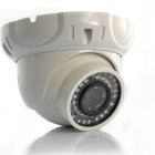 HD Dome IP Security Camera with Power over Ethernet  POE  feature  1 4 CMOS lens  2 Megapixel sensor and H 264 compression