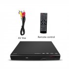 HD Mini Household DVD USB Read EVD CD Player black British regulatory