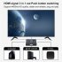 HD Multimedia Interface Switch Adapter HD 4K 60HZ 3 In 1 Out Splitter Switcher Portable Splitter Adapter For Computers Laptops Monitors Projectors Audio Video R