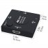 HD Multimedia Interface Switch Adapter HD 4K 60HZ 3 In 1 Out Splitter Switcher Portable Splitter Adapter For Computers Laptops Monitors Projectors Audio Video R